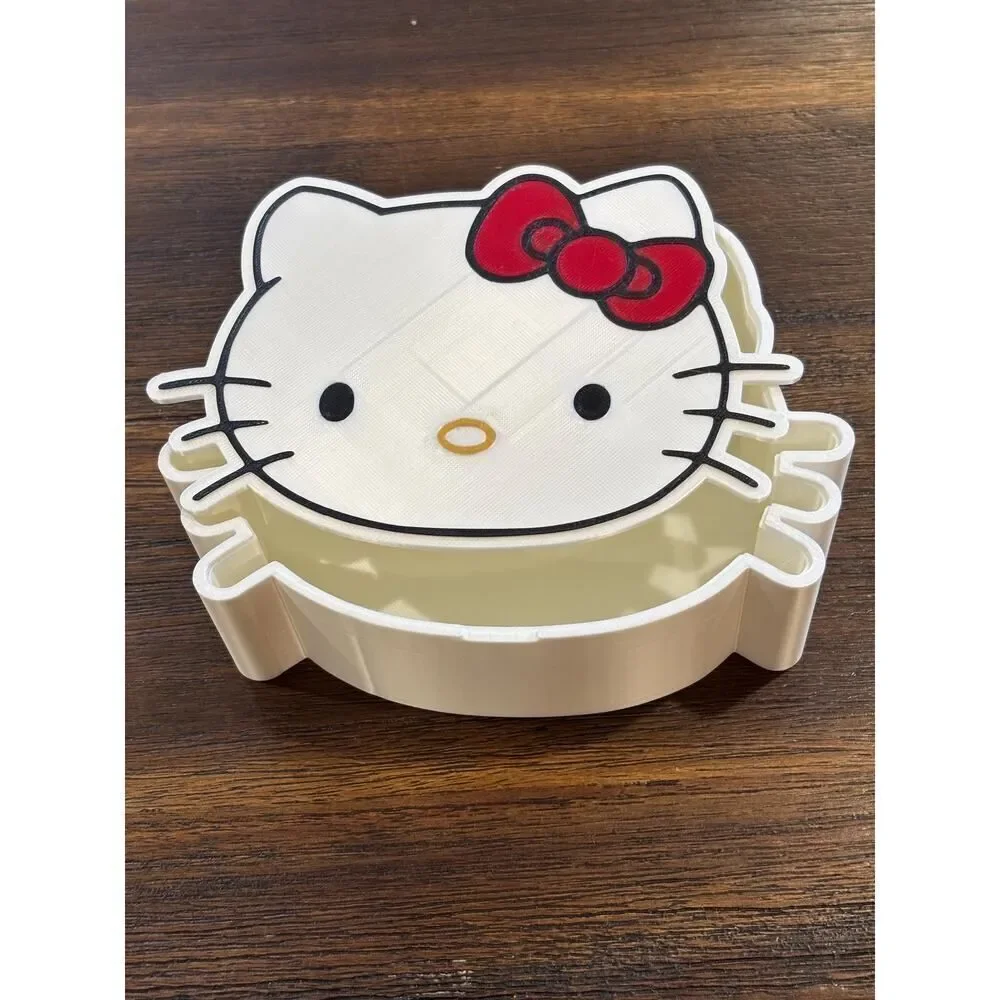 Hello Kitty Keepsake Box Lid Kawaii Box Trinket Jewelry Organizer Sanrio Décor